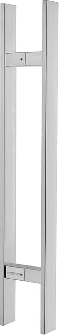 24 Inch Brushed Finish Stainless Steel Barn Door Handle V717