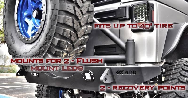 Stealth Fighter Tire Carrier Y833