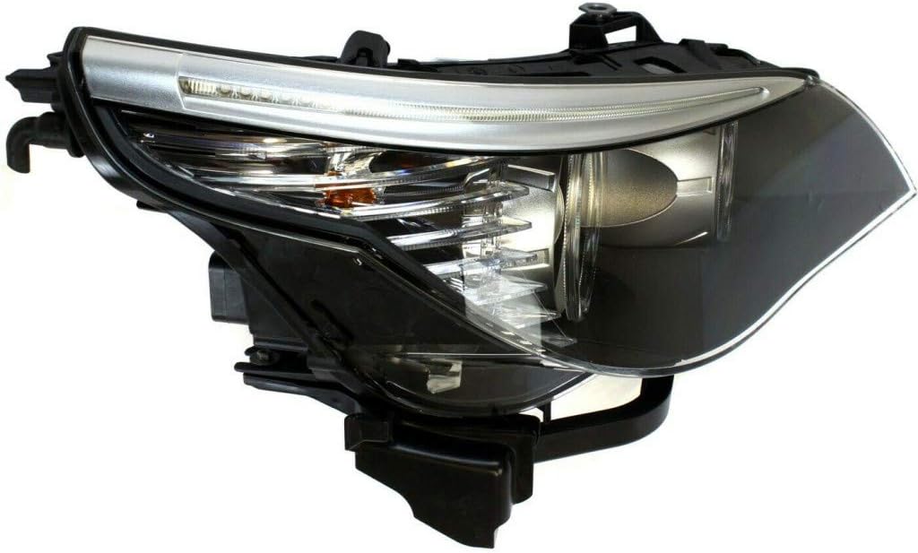 Halogen Headlight Assembly for BMW 5 Series 2008-2010 Passenger Side A799939
