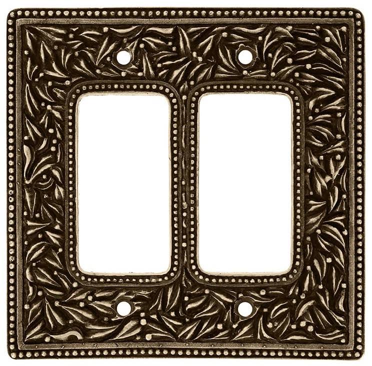 Antique Brass Wall Plate D380