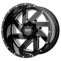 20x10 Gloss Black Milled Wheel C2339