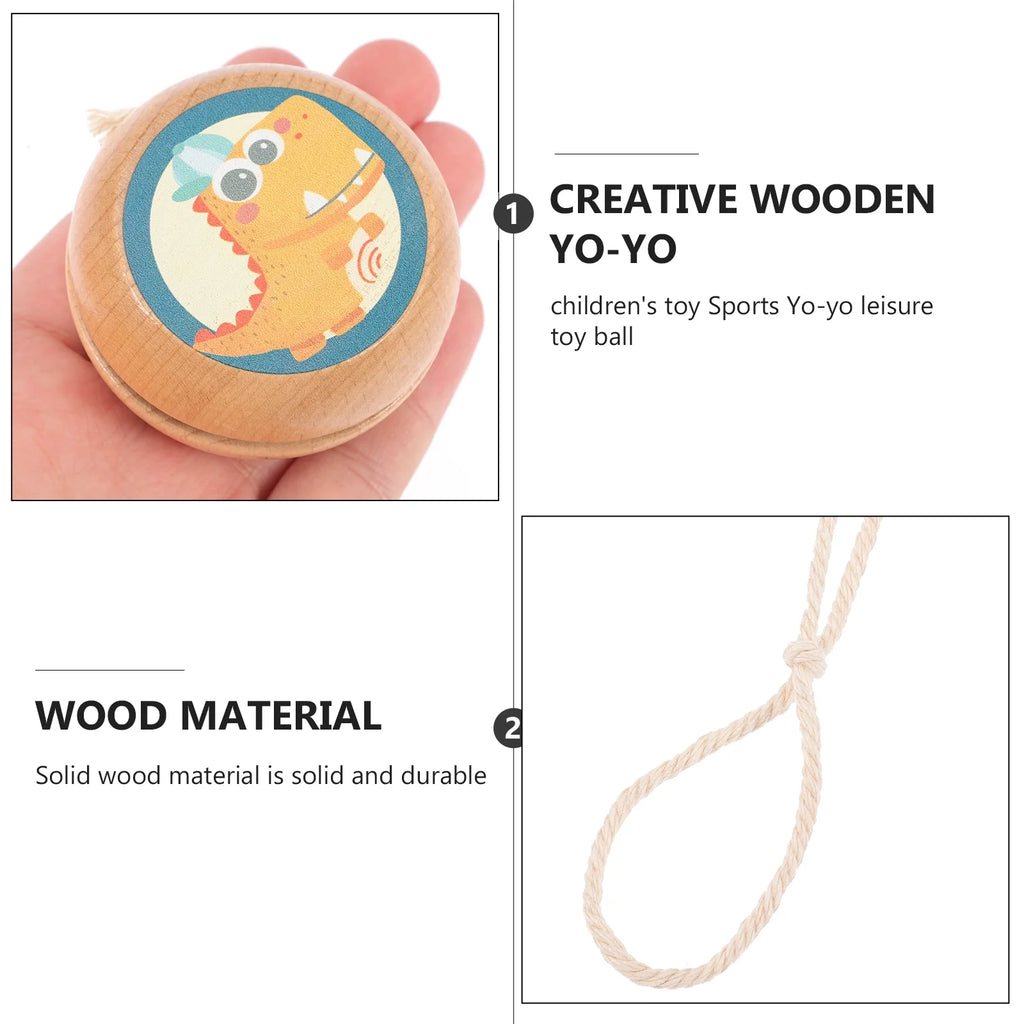 Wooden Yo-Yo Toy C5547