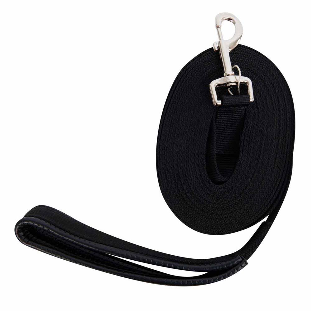 Black Lunge Rein A12915