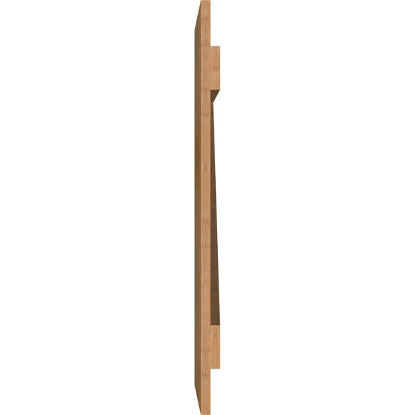 Rough Sawn Western Red Cedar Board-n-Batten Shutters B70490