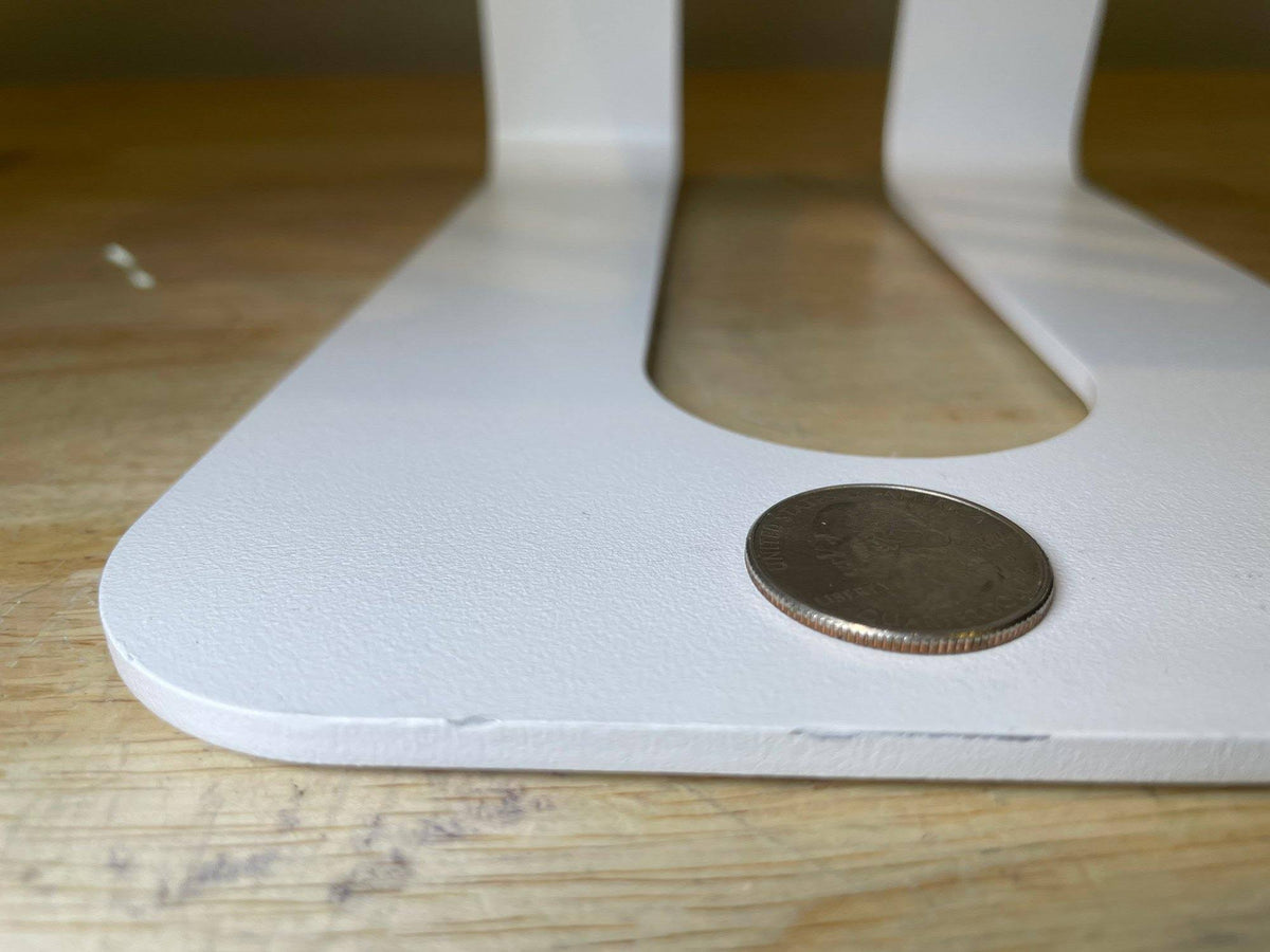 Matte White Studio Monitor Stands Pair N45221