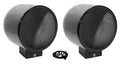 7.7" 360° Swivel Black Aluminum Surface Mount Speaker Pods V30720