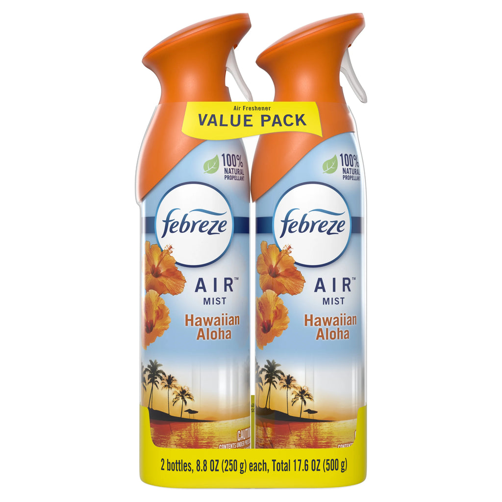Hawaiian Aloha Air Freshener, Pack of 2, 8.8 oz each M47519