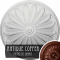 Hand-Painted Antique Copper Ceiling Medallion B7860