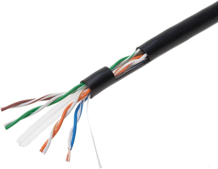 1000ft CAT6 Solid Cable 550Mhz UTP 23AWG Network Wire R843