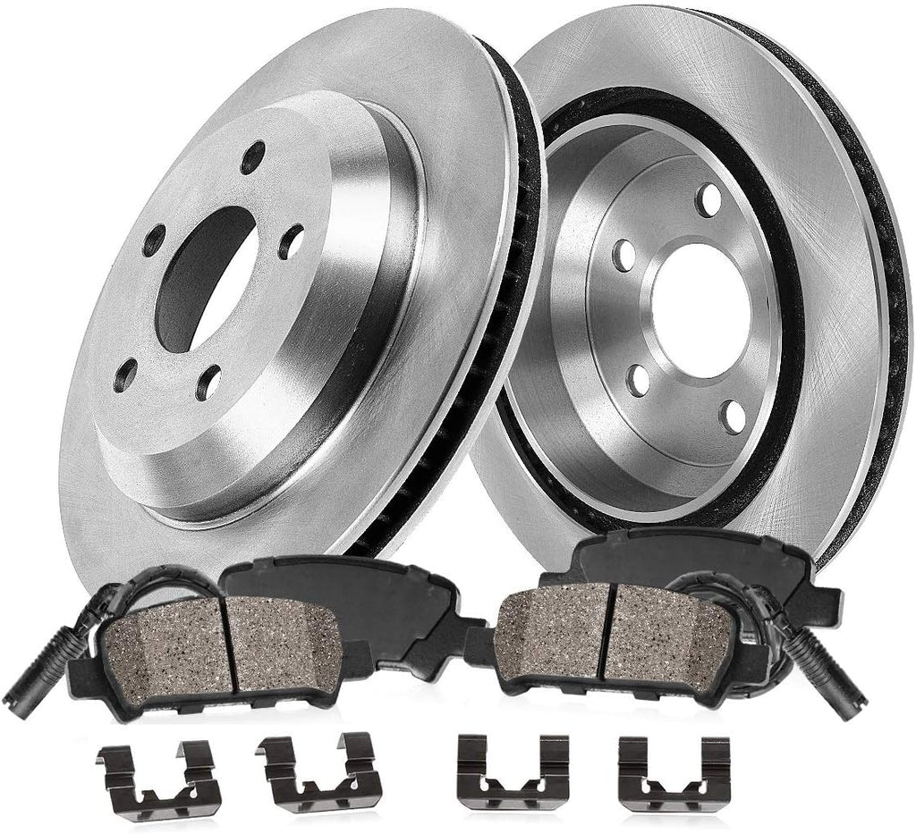 5 Lug Brake Rotors with Ceramic Pads Z24485