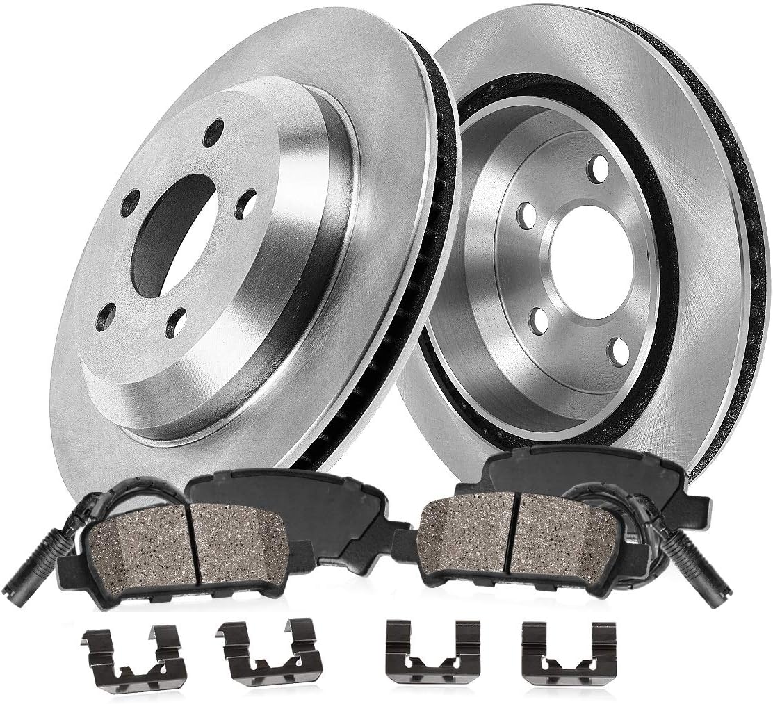 5 Lug Brake Rotors with Ceramic Pads Z24485