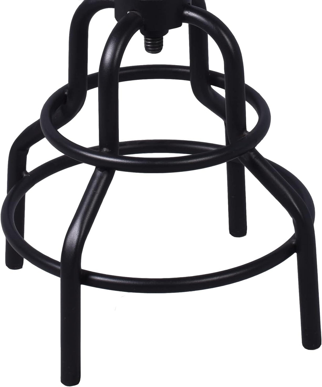 Industrial Vintage Bar Stool, 27 Inch, Set of 2 K9453