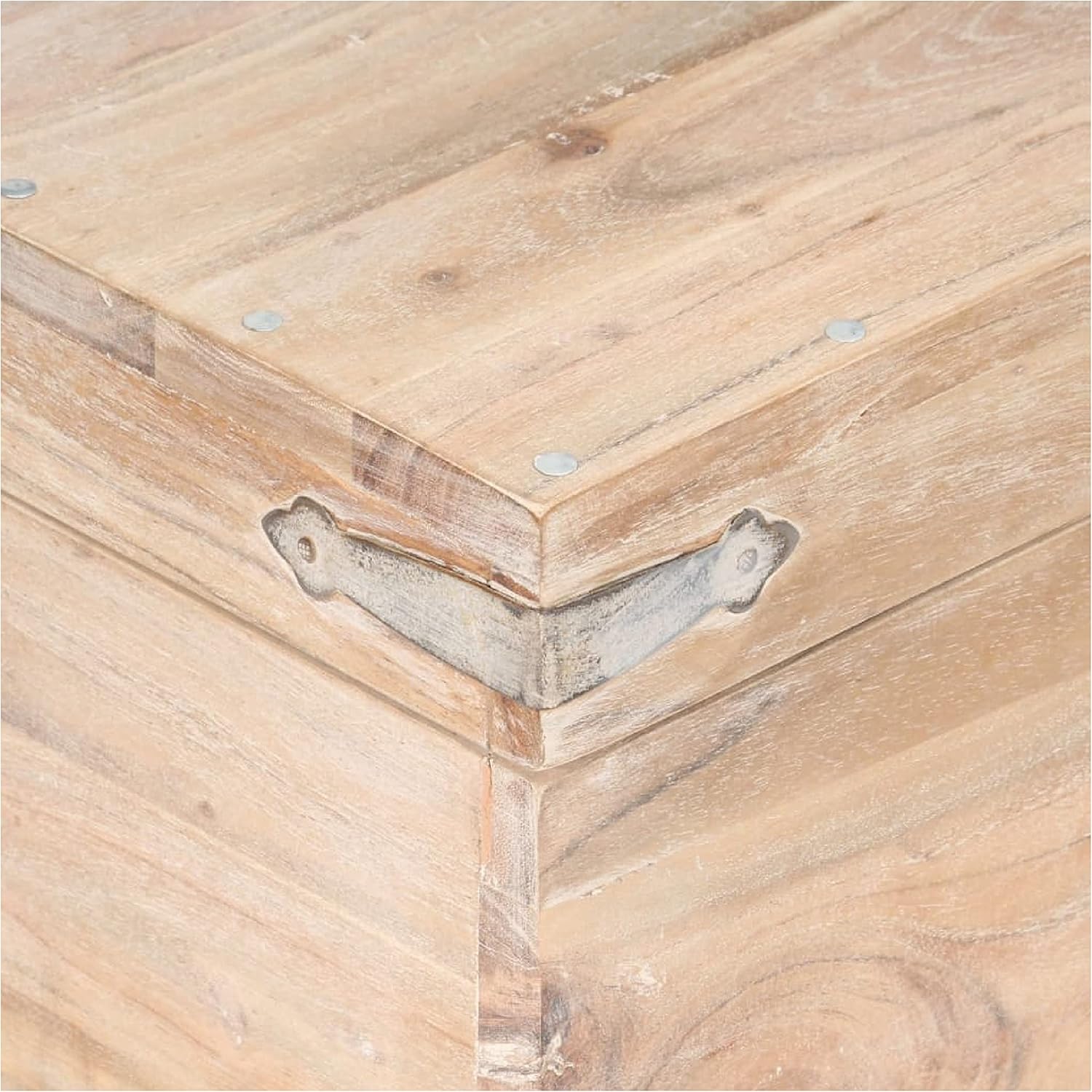 Solid Acacia Wood Storage Chest G958119