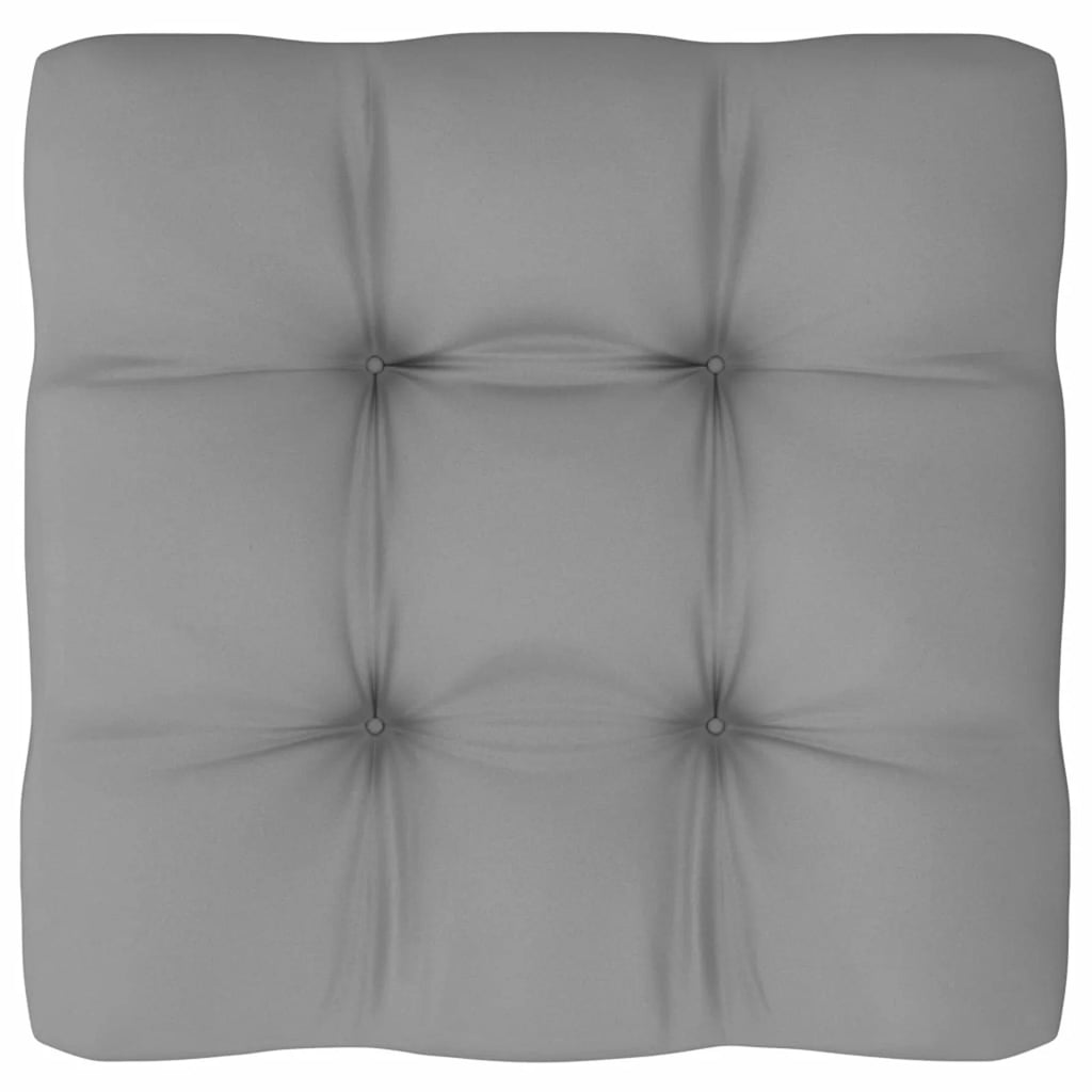 5 Piece Outdoor Sectional Furniture Set with Gray Cushions Y3545