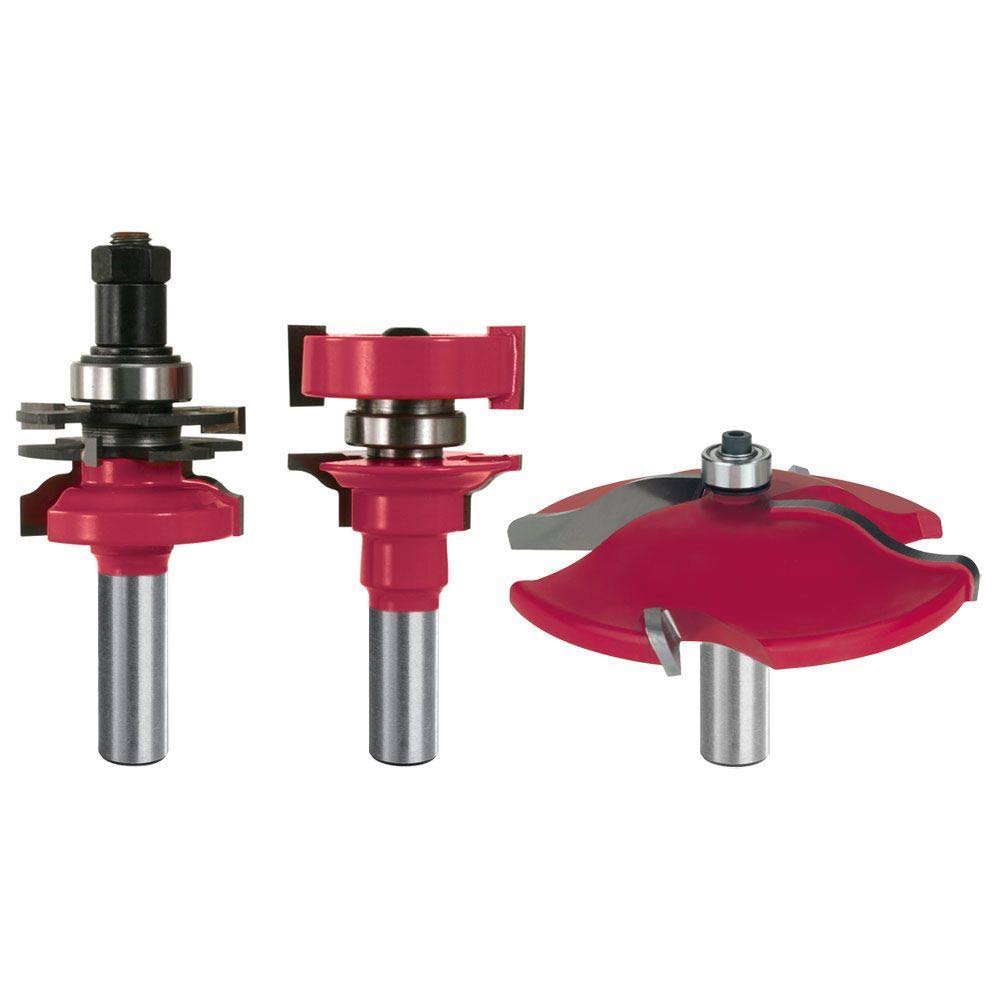 3 Piece Adjustable Cabinet Door Bit Set E216