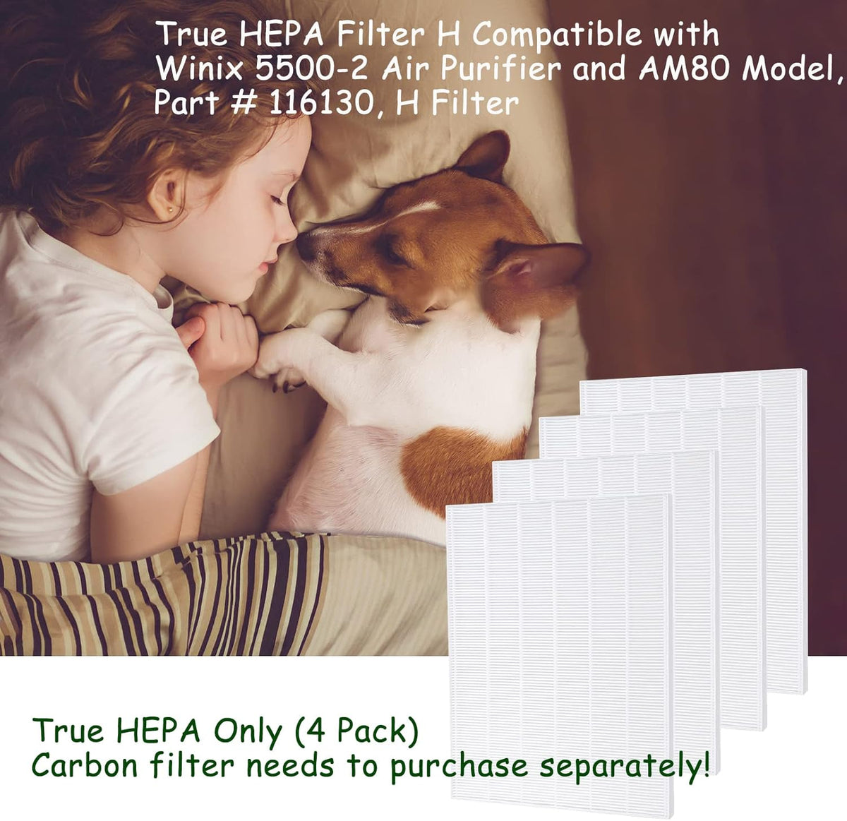 HEPA Replacement Filter 4 Pack Z631473