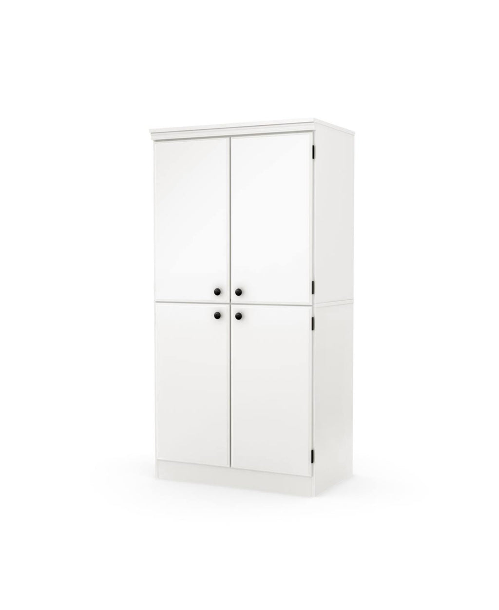 Gray 4-Door Storage Cabinet Y40933