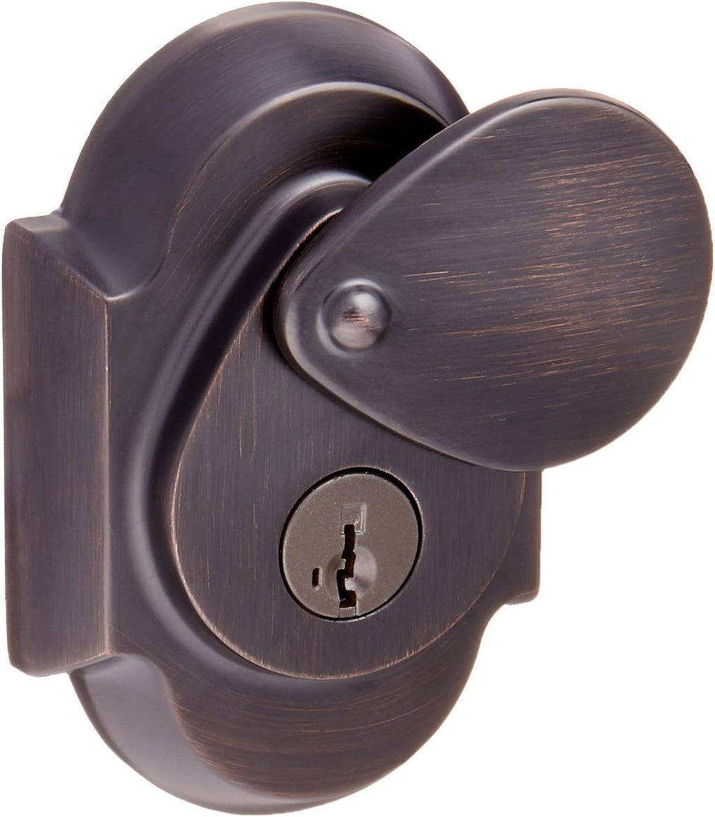 Austin Single Cylinder Exterior Handle Set, Venetian Bronze J13724