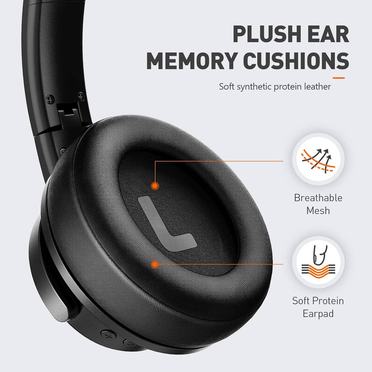 Hybrid Noise Cancelling Bluetooth Over Ear Headphones, Pack of 2 N929219