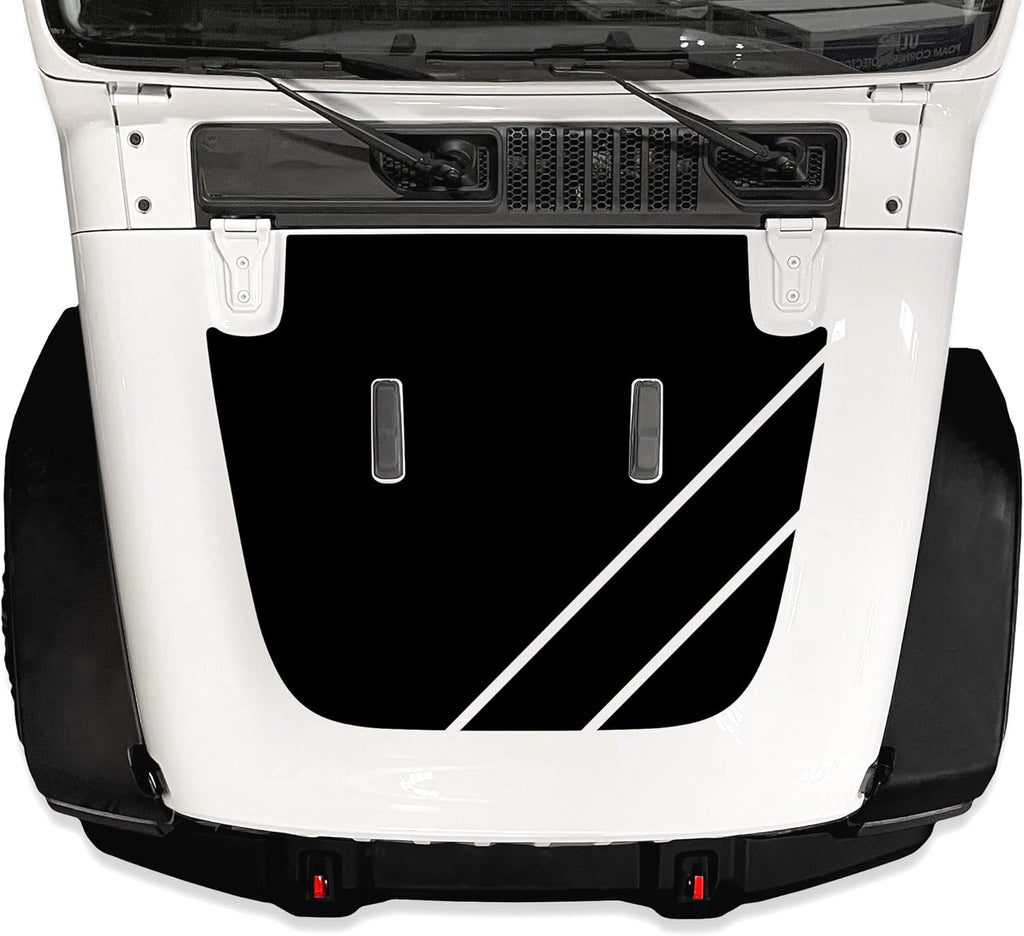 Matte Black 3M Vinyl Decal Wrap Pack of 2 G719