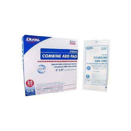 Sterile 5 inch x 9 inch ABD Dressings Pads D560