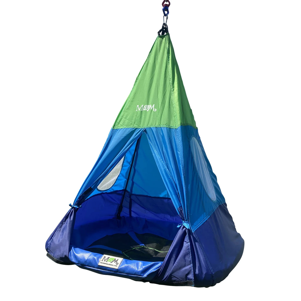 Outdoor Teepee Tent Swing A128615