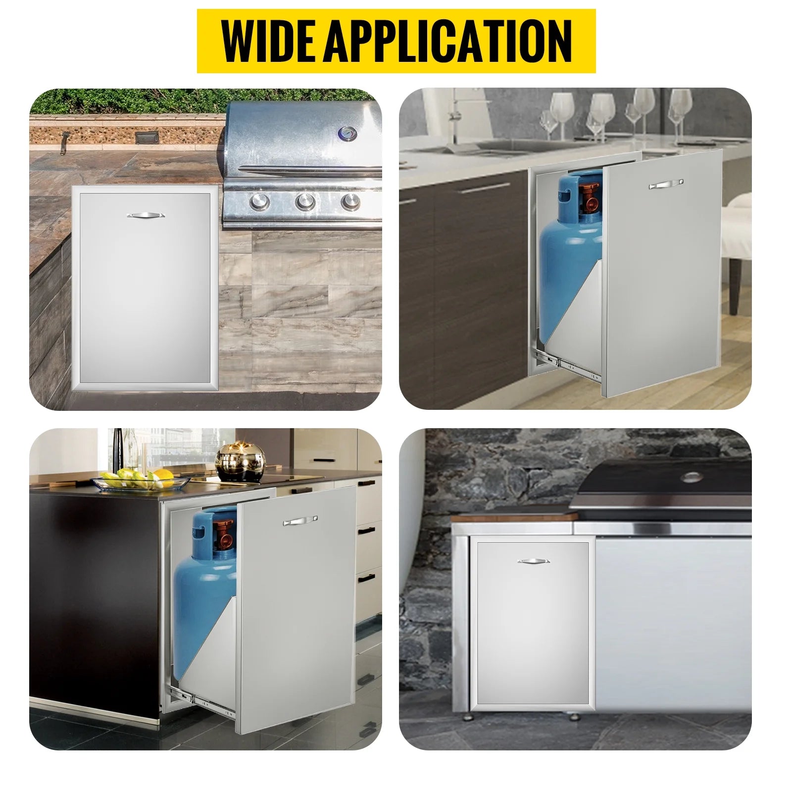 Stainless Steel Propane Tank Drawer for Outdoor Kitchen Y8231