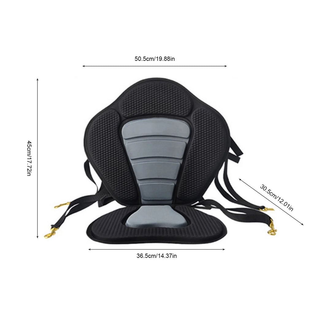 Adjustable Padded Kayak Seat with Storage Bag Q33803