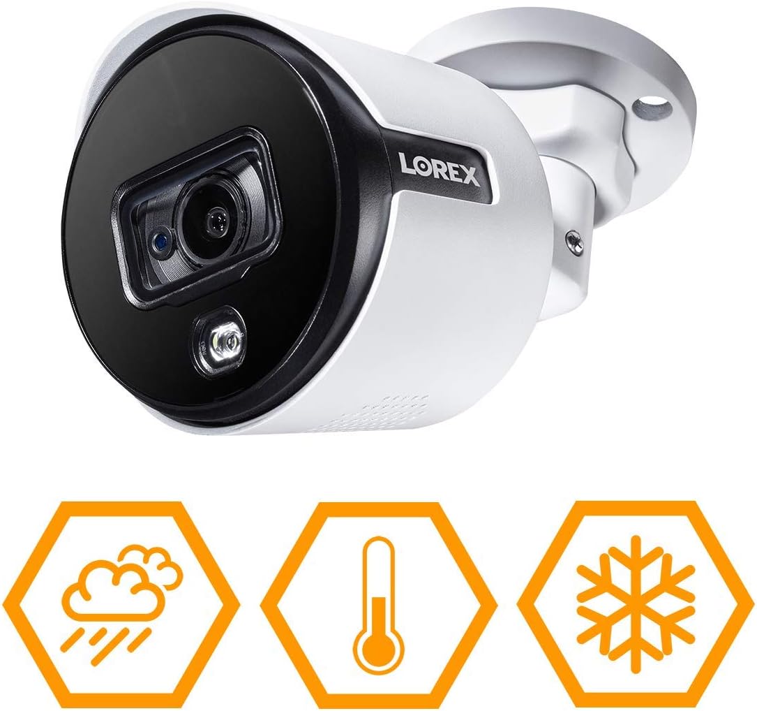 4K Indoor/Outdoor Wired Security Camera System, 2TB 8 Channel DVR, 4 Cameras T3548