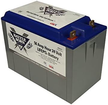 50Ah 24v LiFePO4 Deep Cycle Battery with Built-in BMS X1511