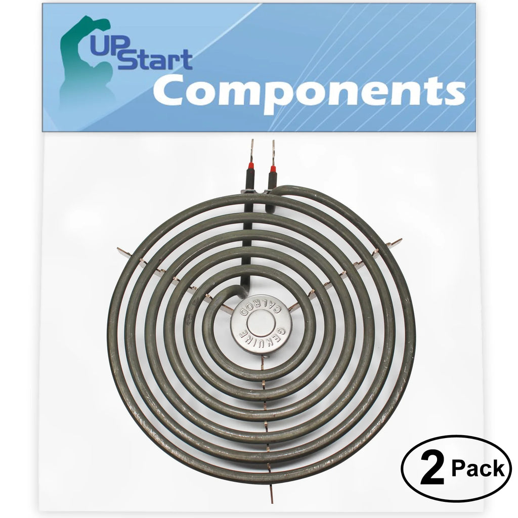 2-Pack 8 inch 6 Turns Surface Burner Element for Range Stove Cooktop M945312
