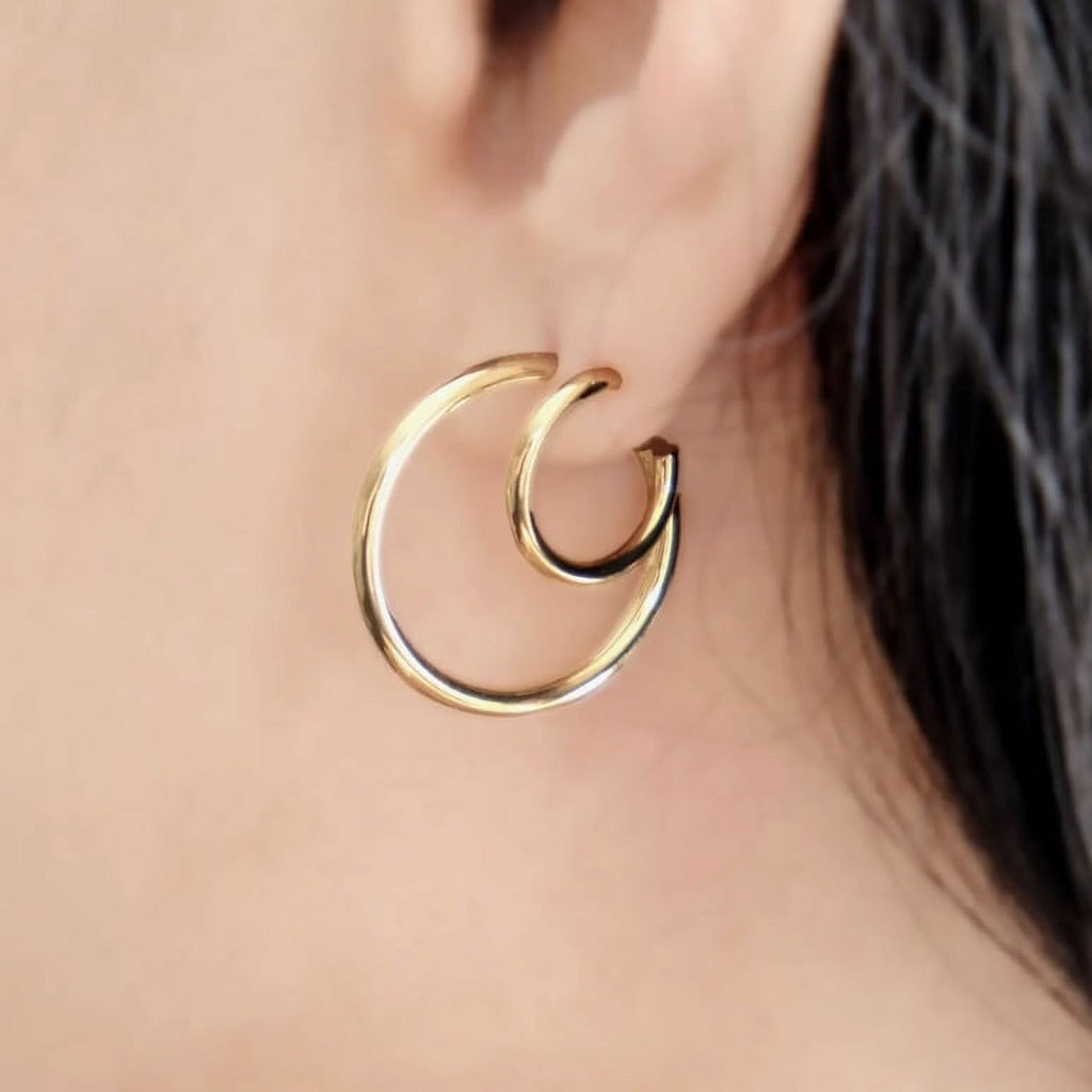 Double Hoops E265580