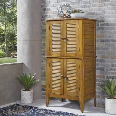 Brown Storage Cabinet V303864