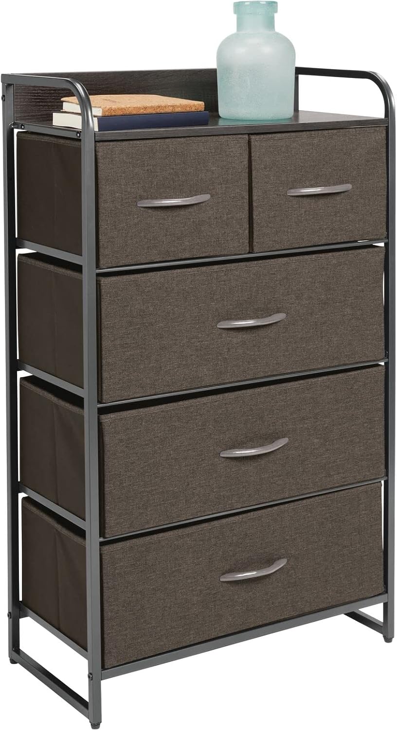 Gray 5 Drawer Dresser W835701