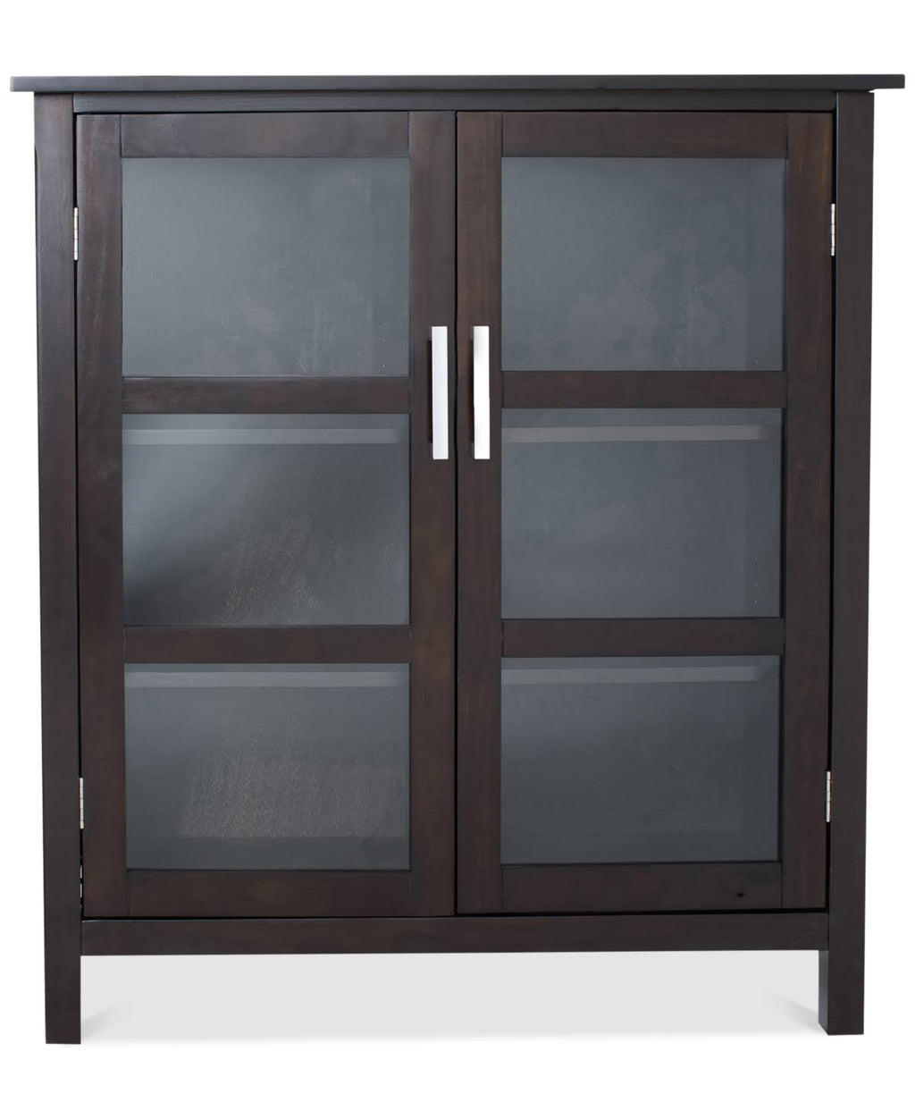 Dark Walnut Brown Storage Cabinet G6494
