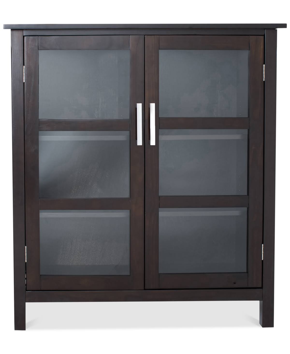Dark Walnut Brown Storage Cabinet G6494