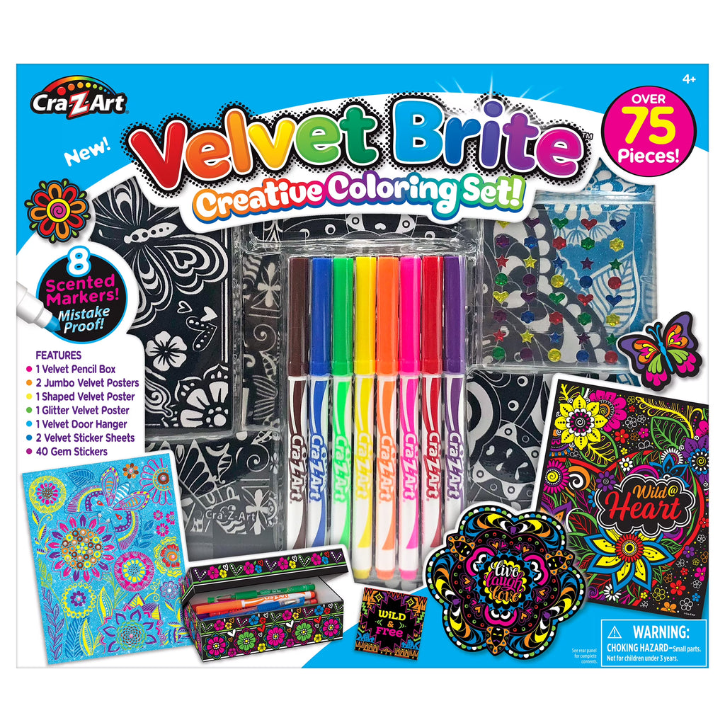 Velvet Brite Creative Coloring Set M5713
