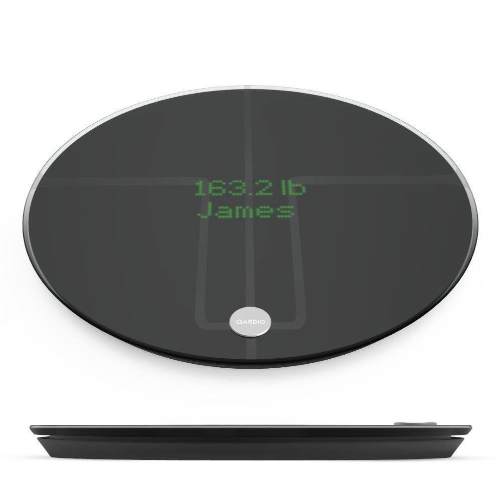 Black Wireless Smart Scale & Body Analyzer V318