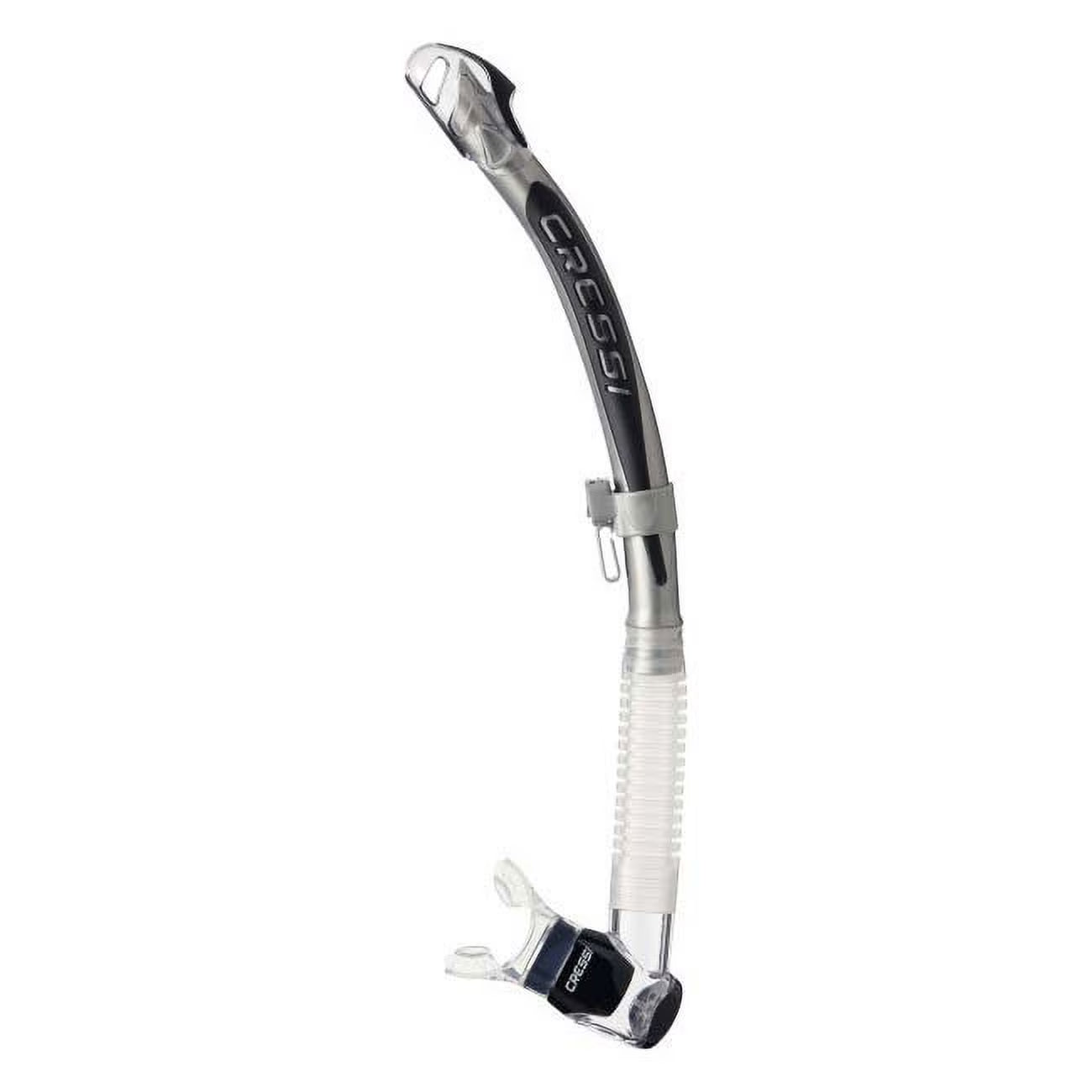 Semi-Dry Snorkel - Silver/Black V8734