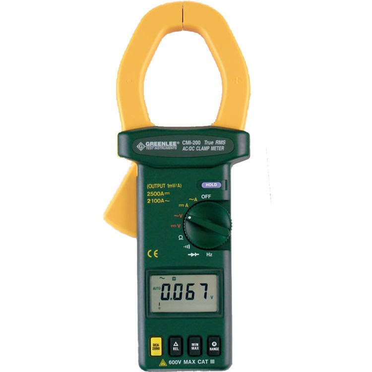 2500-Amp Industrial Clamp Meter W64752