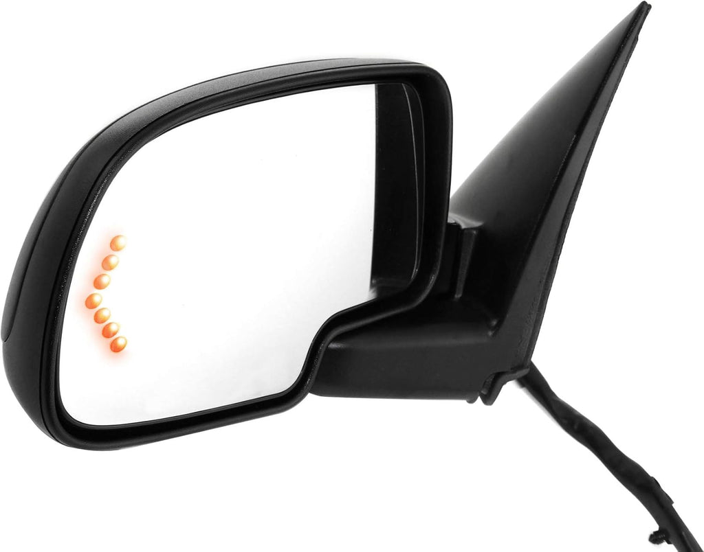 Left Driver Heated Power Glass Folding Mirror F543490