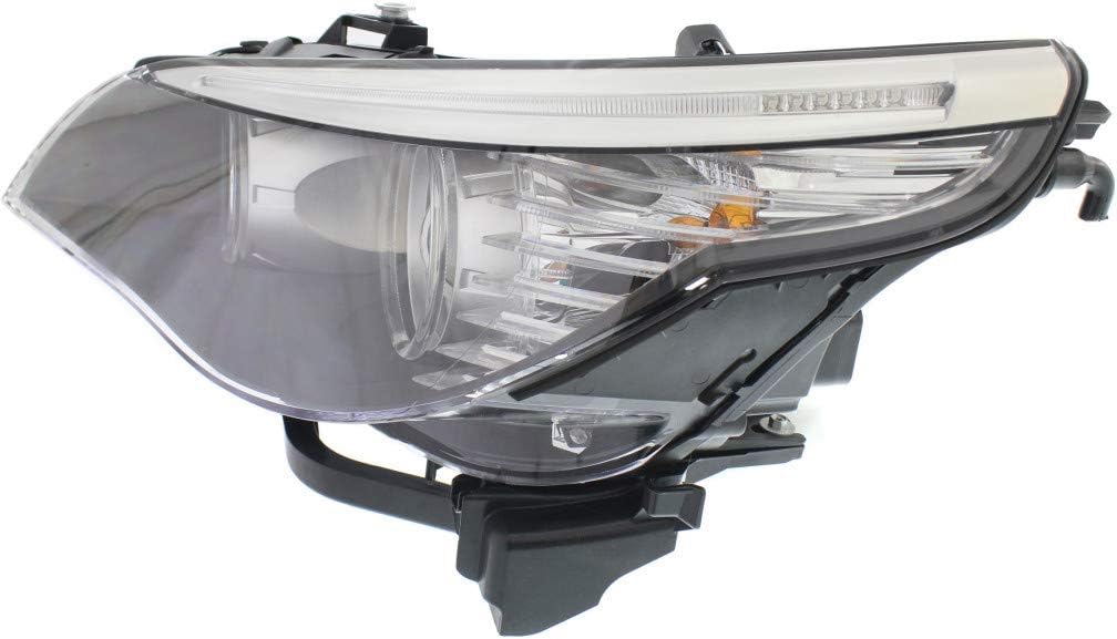 Halogen Headlight Assembly for BMW 5 Series 2008-2010 Passenger Side A799939