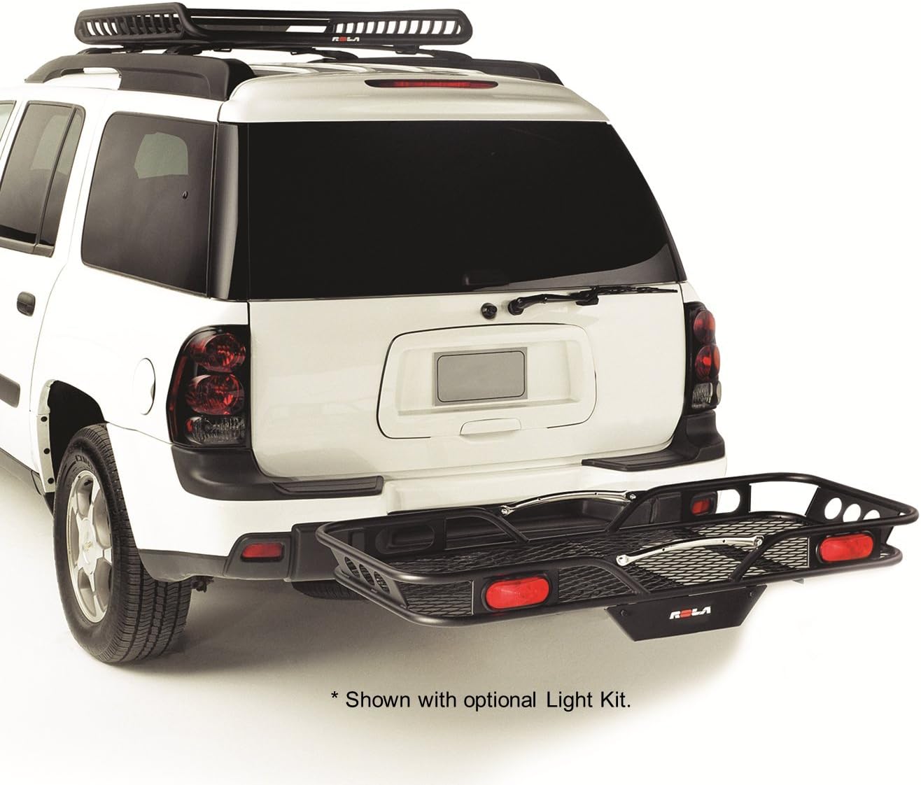 Steel Cargo Carrier, Hitch-Mount Basket (2-Inch Receivers) O259
