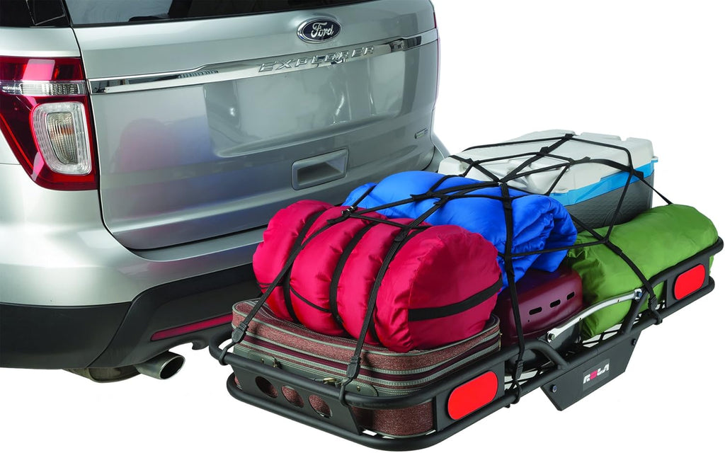 Steel Cargo Carrier, Hitch-Mount Basket (2-Inch Receivers) O259
