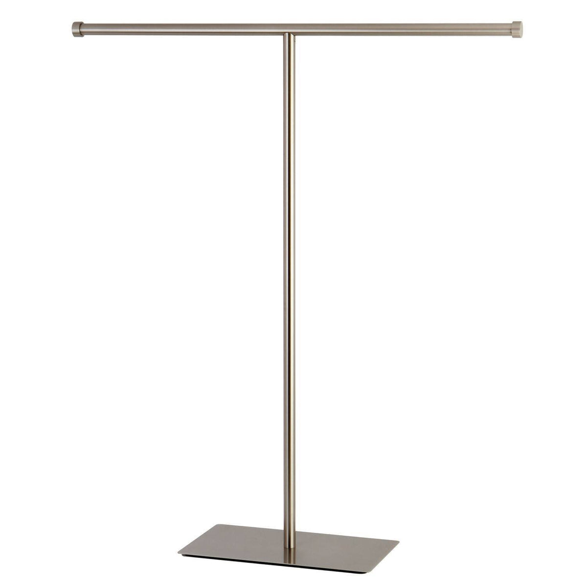 Brushed Nickel T-Shape Towel Rack I741