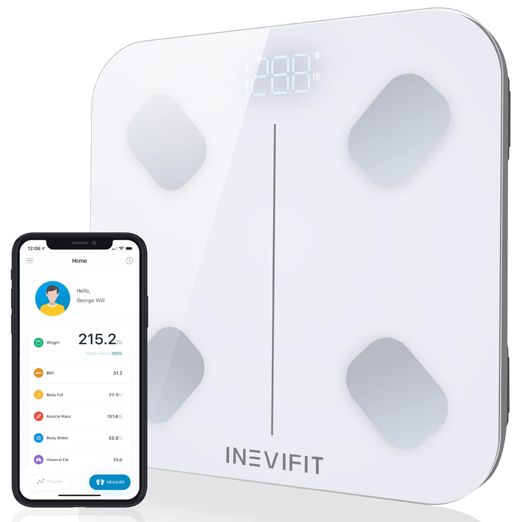 Smart Body Fat Scale Bluetooth Digital Bathroom Body Composition Analyzer F881745