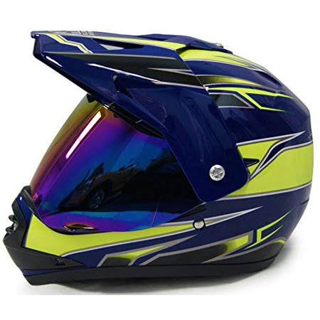Blue Large Youth Motocross Helmet N312480