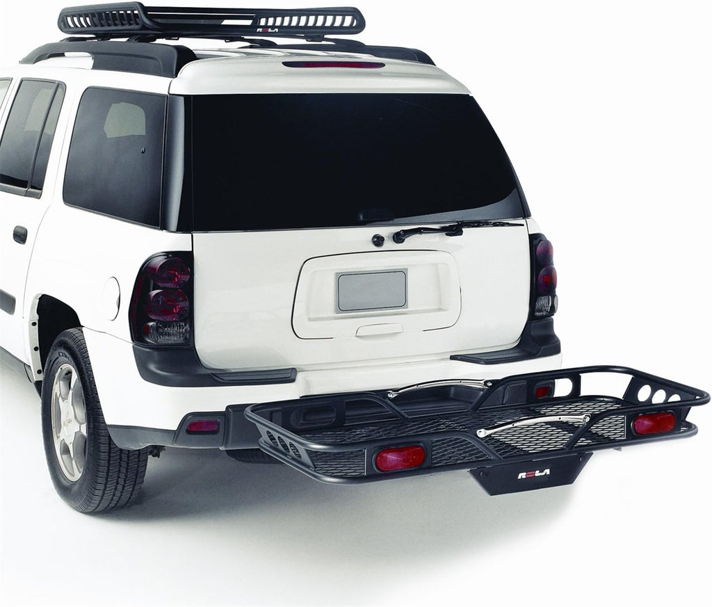 Steel Cargo Carrier, Hitch-Mount Basket (2-Inch Receivers) O259