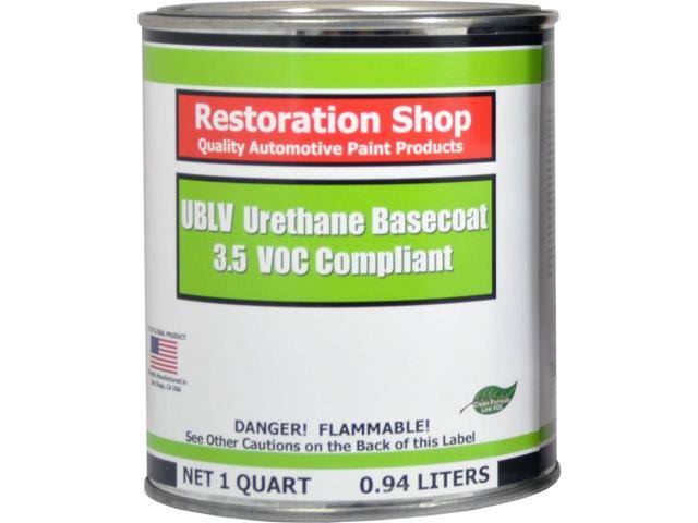 Gray 1 Quart Low VOC Urethane Basecoat Car Auto Body Paint H284643