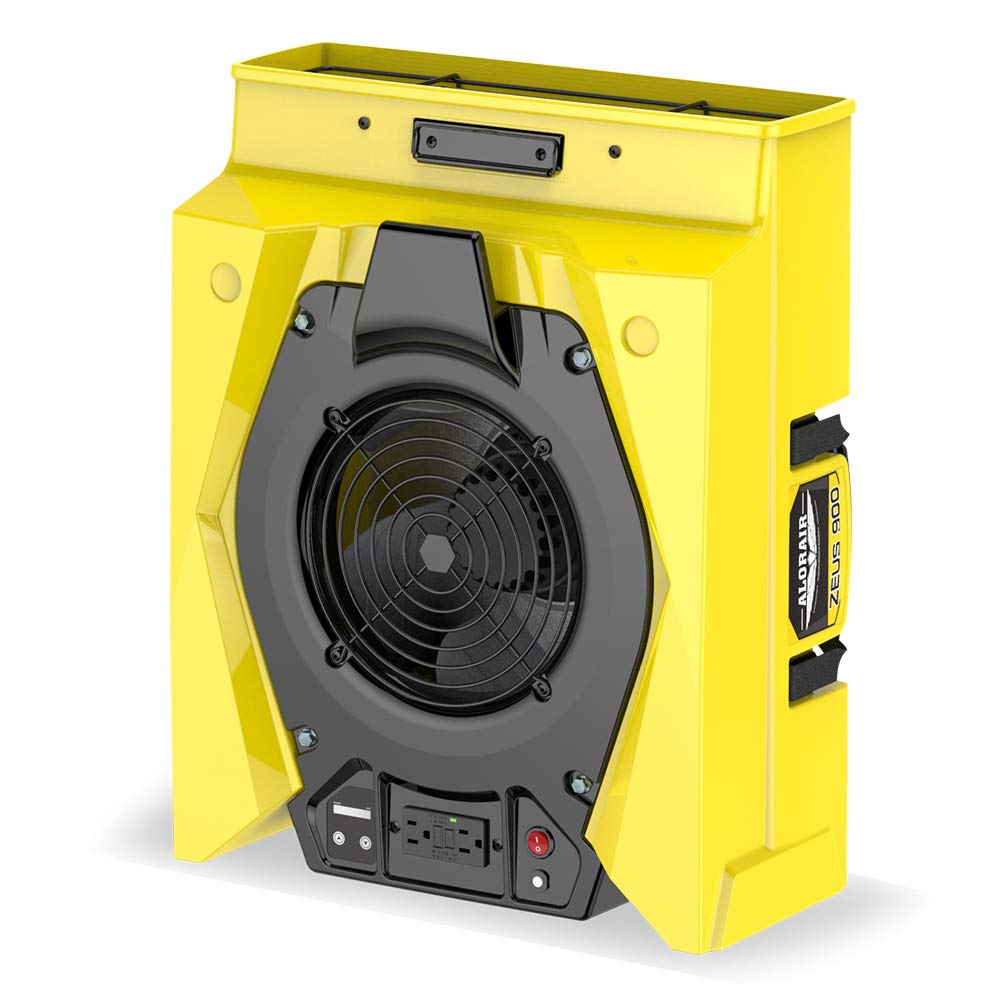 Yellow Commercial Air Mover Blower Fan, 950 CFM V401010